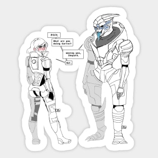 Mass Effect Shakarian Sticker